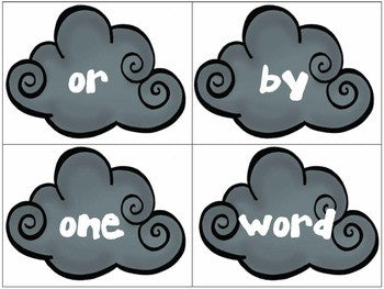 Stormy Sight Words Game