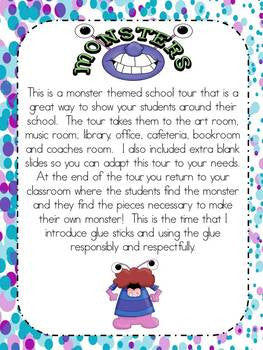 Where is the Monster? A Monster School Tour!