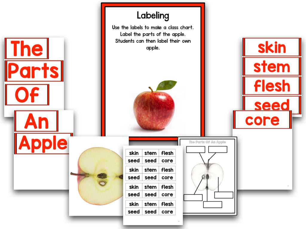 Apples: A Research and Writing Project PLUS Centers!