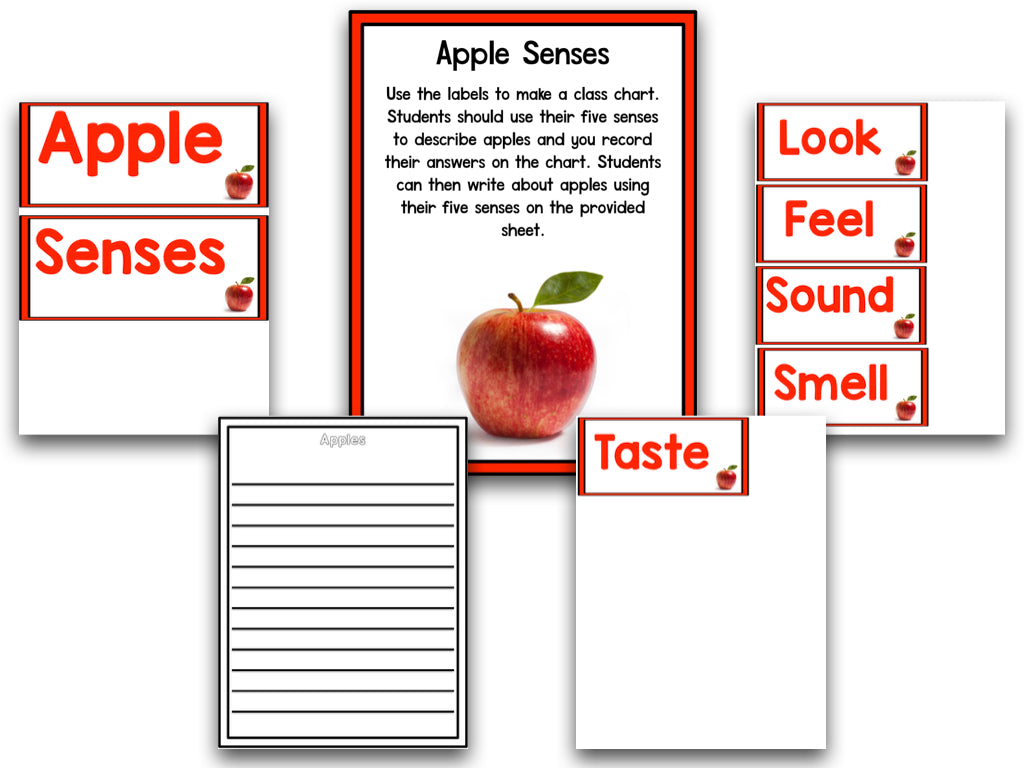 Apples: A Research and Writing Project PLUS Centers!