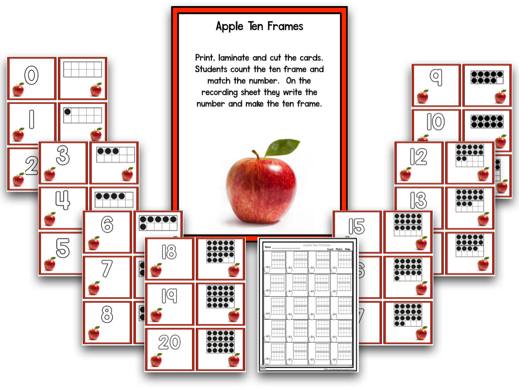 Apples: A Research and Writing Project PLUS Centers!