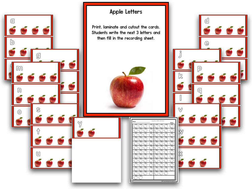 Apples: A Research and Writing Project PLUS Centers!