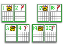 Back to School Ten Frame Cards