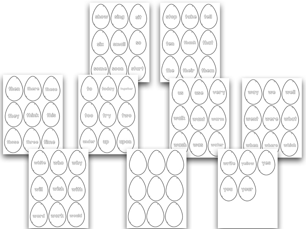 Basket of Eggs Phonics Project