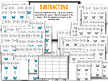 Butterflies! Math and Literacy Centers