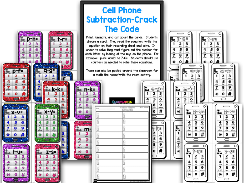 Call Me Maybe: Cell Phone Addition and Subtraction