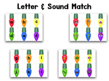 Christmas Lights Letters and Sounds