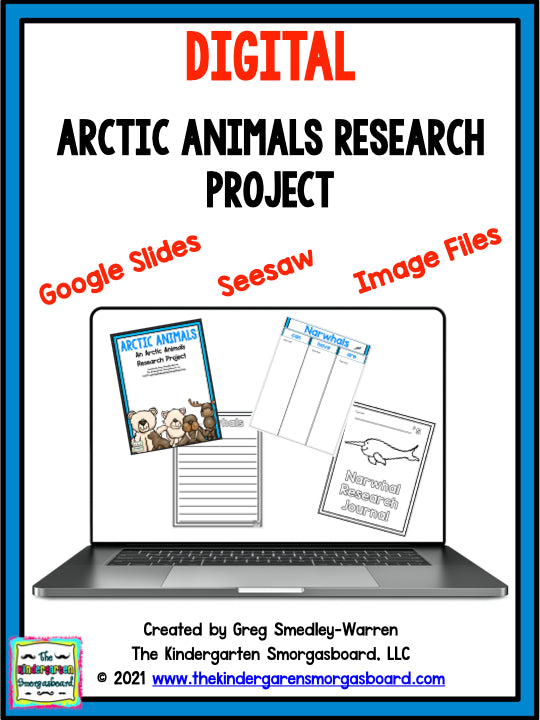 Google Classroom Animal Research Graphic Organizer