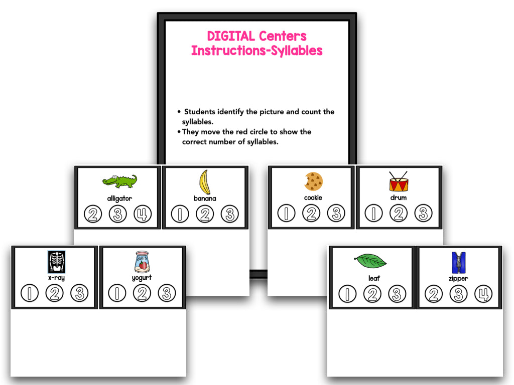 Digital Centers! Clip It Learn It