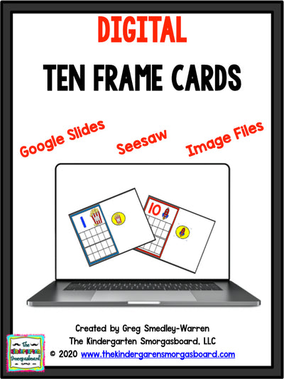 Digital Ten Frame Cards