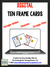Digital Ten Frame Cards