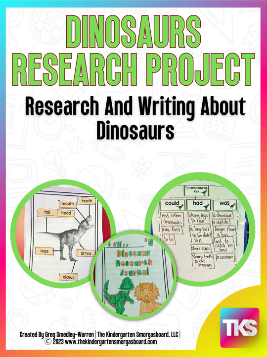 Dinosaurs: A Research and Writing Project PLUS Centers!