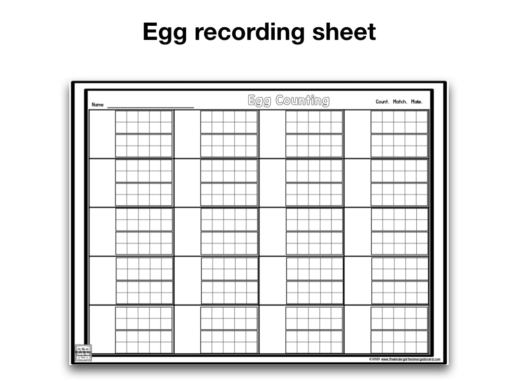 Egg Numbers and Counting