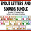 Emoji Letters and Sounds Bundle