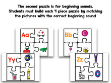 GIANT Letters and Beginning Sounds Floor Puzzles!