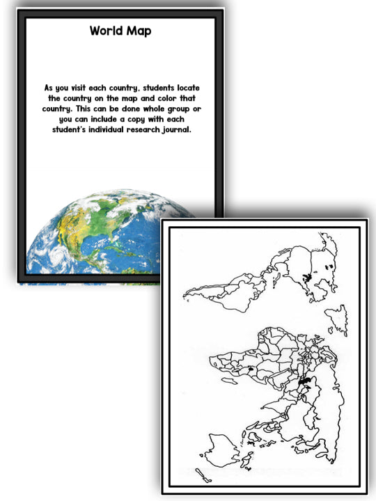 Christmas And Holidays Around the World: An Editable  Research and Writing Project PLUS Centers!