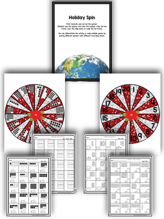 Christmas And Holidays Around the World: An Editable  Research and Writing Project PLUS Centers!