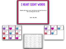 I Heart Valentines Day! Math and Literacy Creation