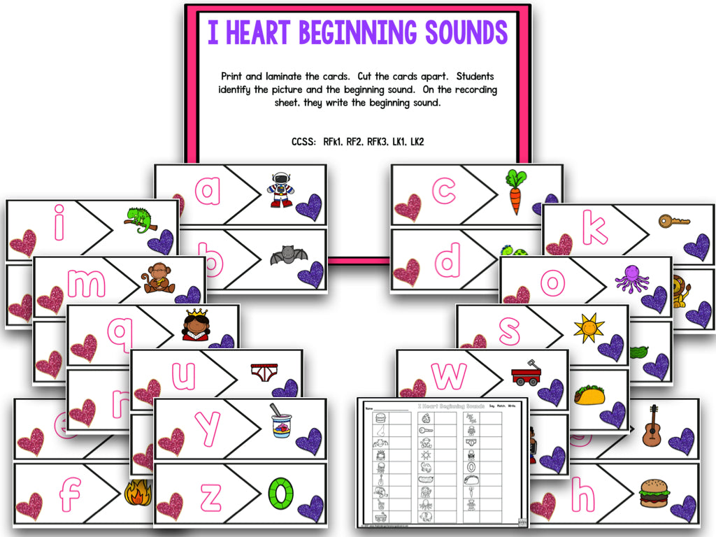 I Heart Valentines Day! Math and Literacy Creation