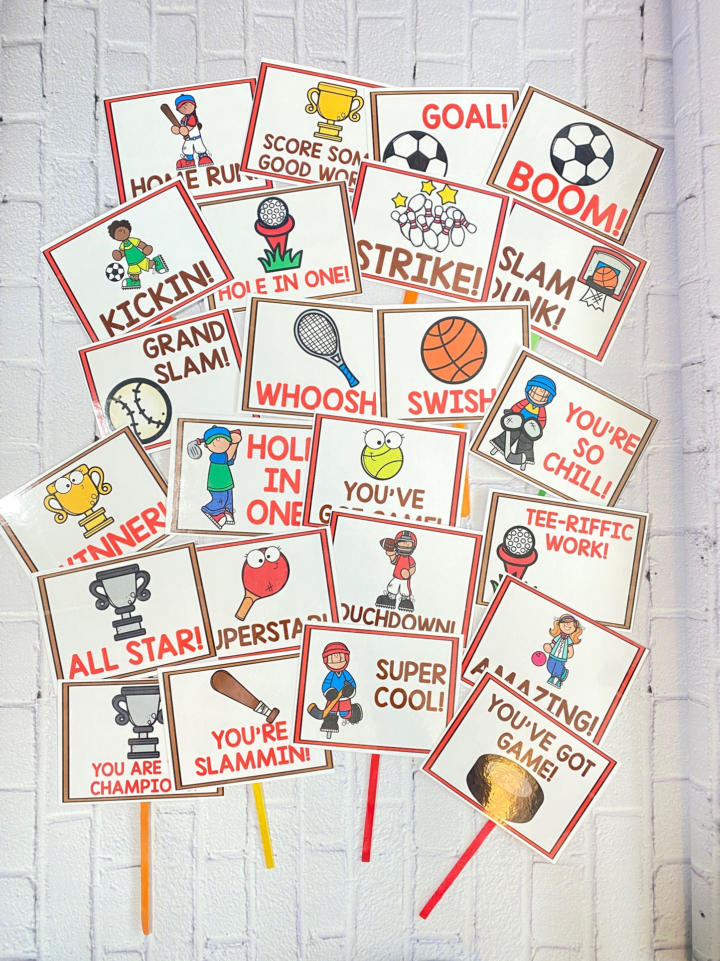 Motivational Signs Sports Theme