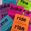 CVC-E Word Blending Cards