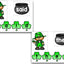 Leprechaun's Shamrock Editable Sight Words