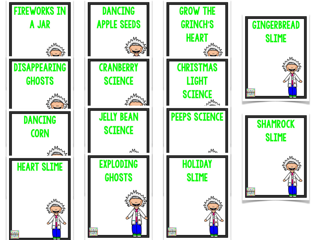 Student Scientists in the Classroom Holiday Edition: 15 Hands-On Science Experiments
