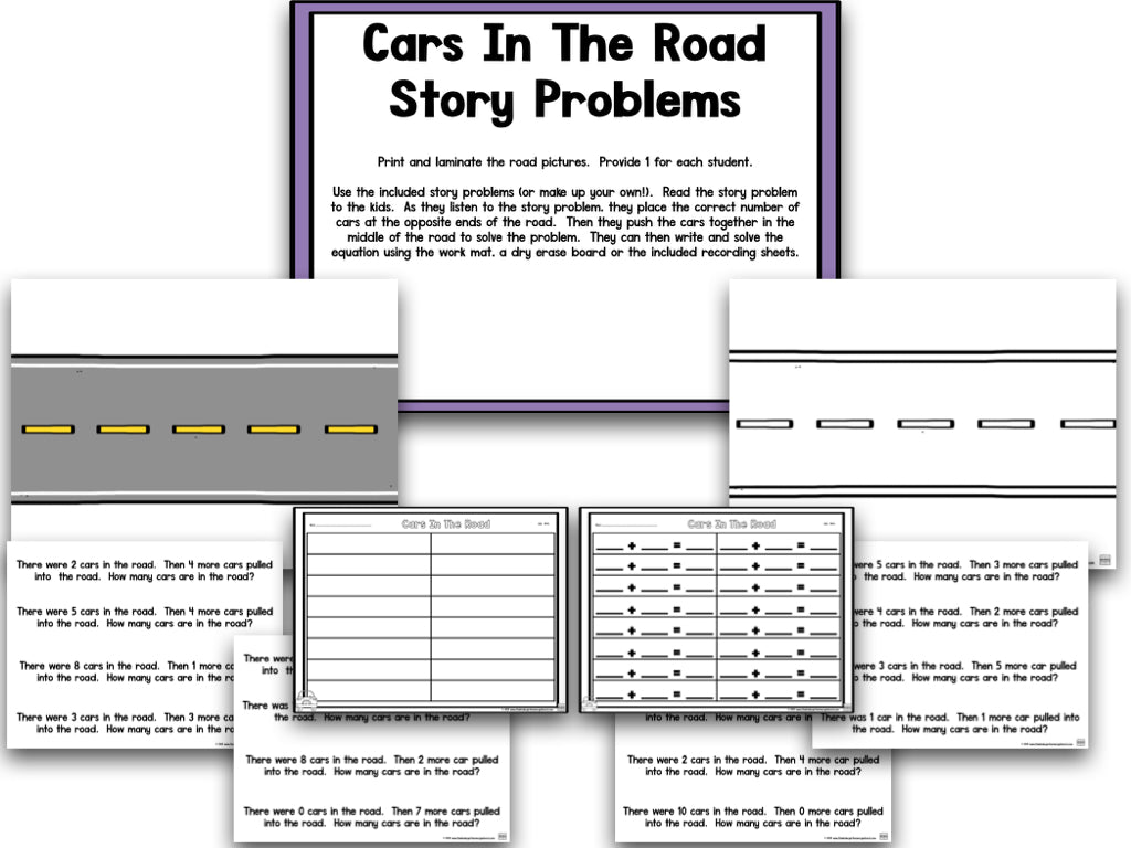 Math It Up! Adding Cars