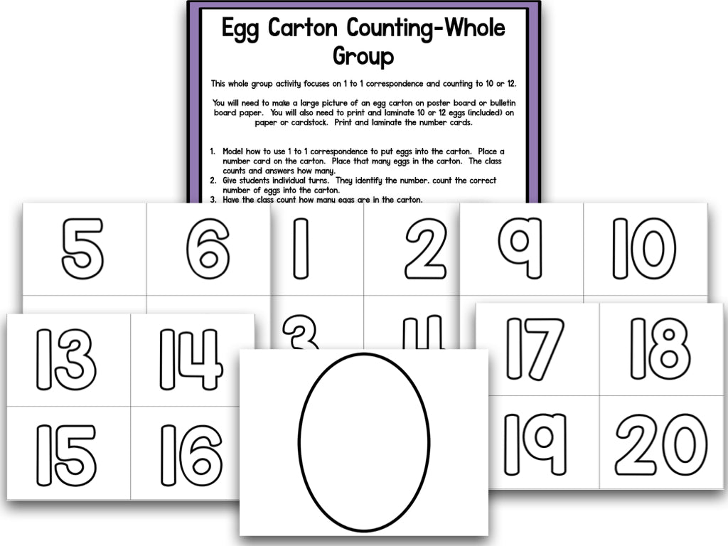 Math It Up! Counting To 10 & 20