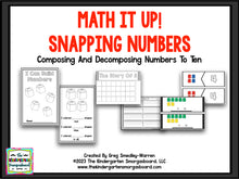 Math It Up! Snapping Numbers - Composing and Decomposing Numbers