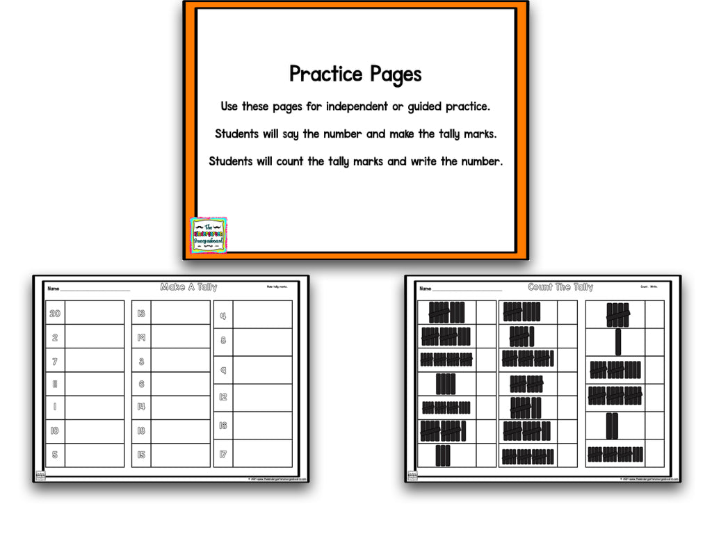 Math It Up! Tally Marks
