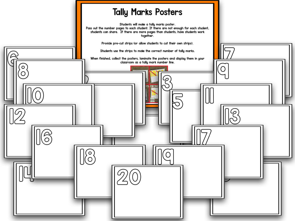 Math It Up! Tally Marks