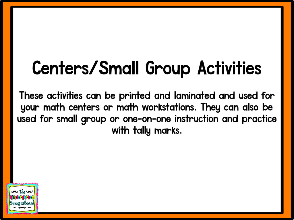 Math It Up! Tally Marks