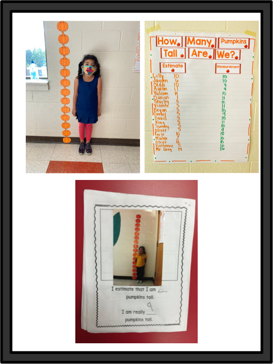 Measure It Up Non-Standard Measurement For The Whole Year