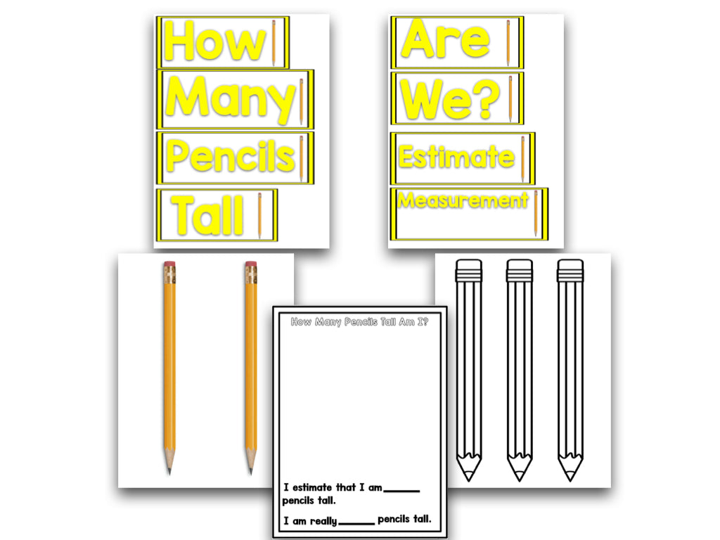 Measure It Up Non-Standard Measurement For The Whole Year