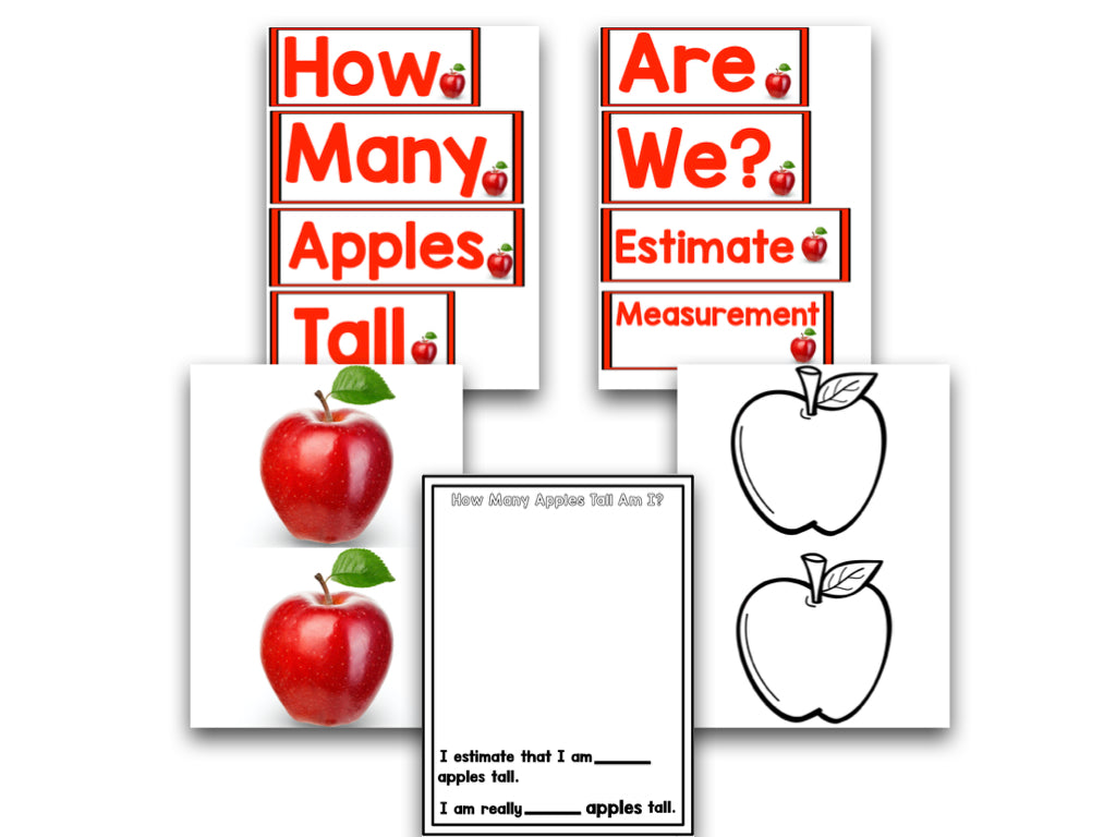 Measure It Up Non-Standard Measurement For The Whole Year