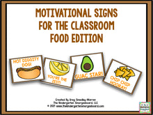 Motivational Signs - Food Theme