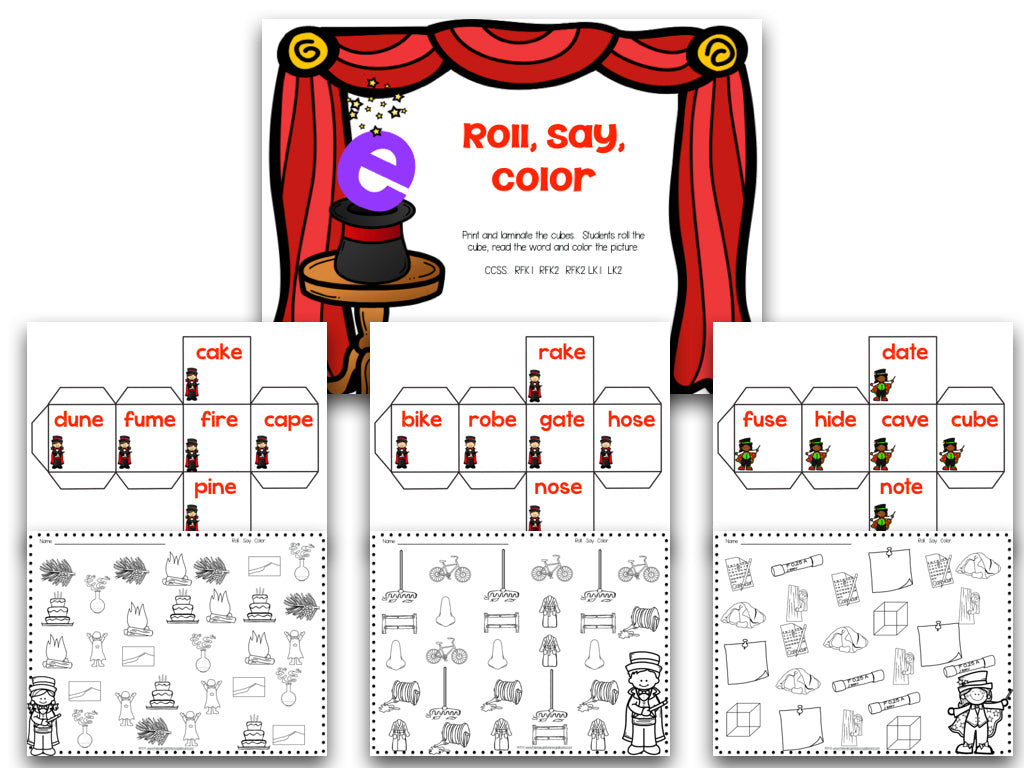 Mr. E the Magician! (Silent E and CVC-E)
