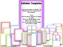 Pastel Classroom Decor Set - Editable