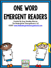 One Word Emergent Readers