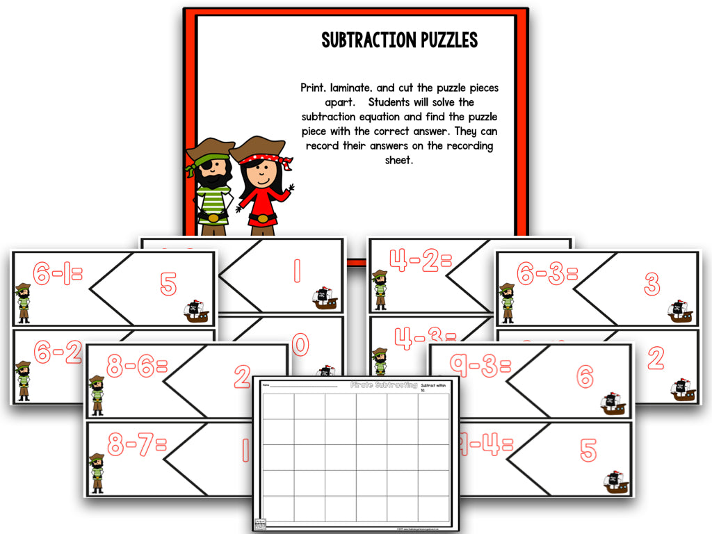 Pirate Subtraction