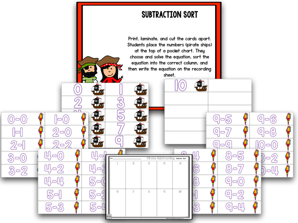 Pirate Subtraction