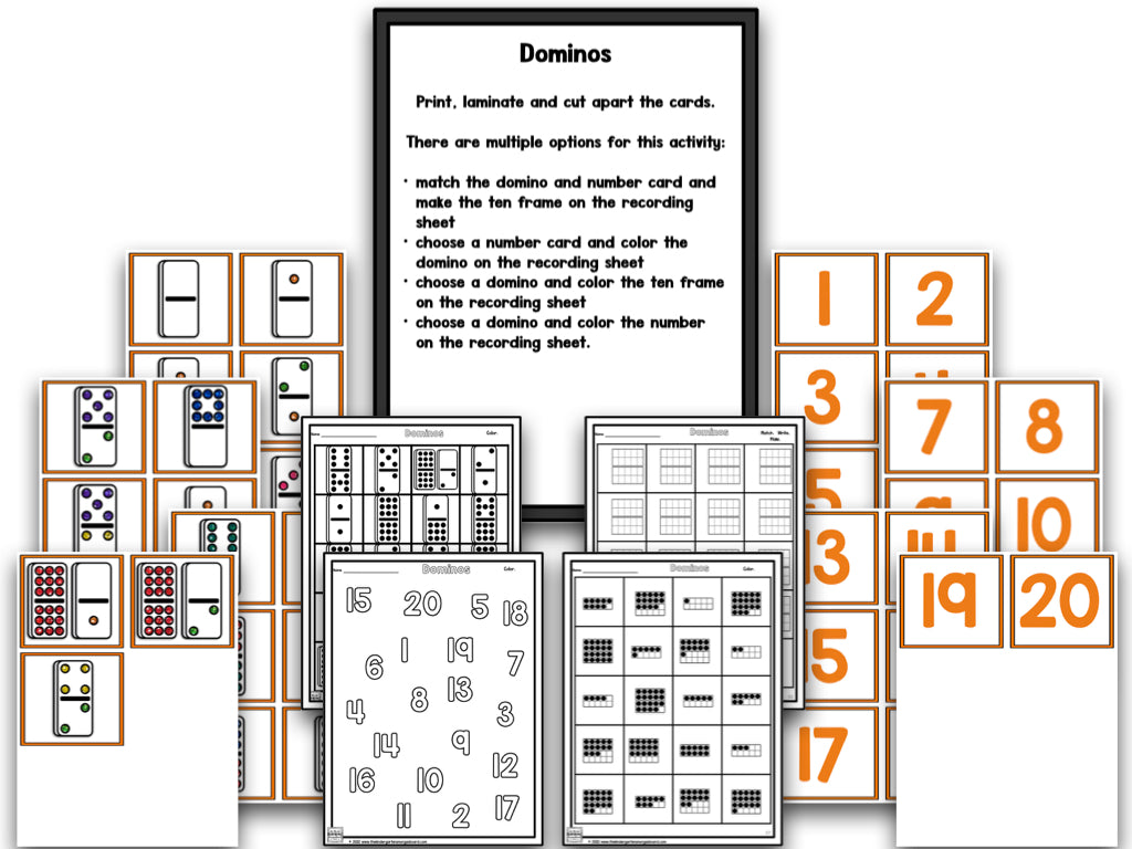 Pocket Chart Games: Set 1