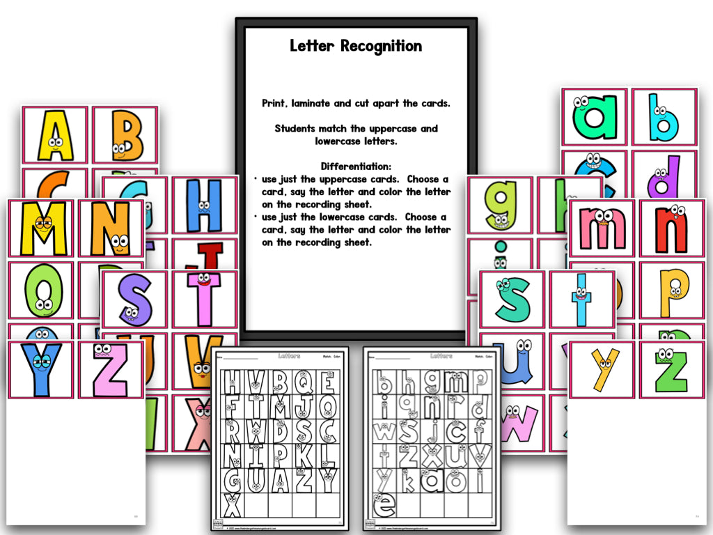 Pocket Chart Games: Set 1