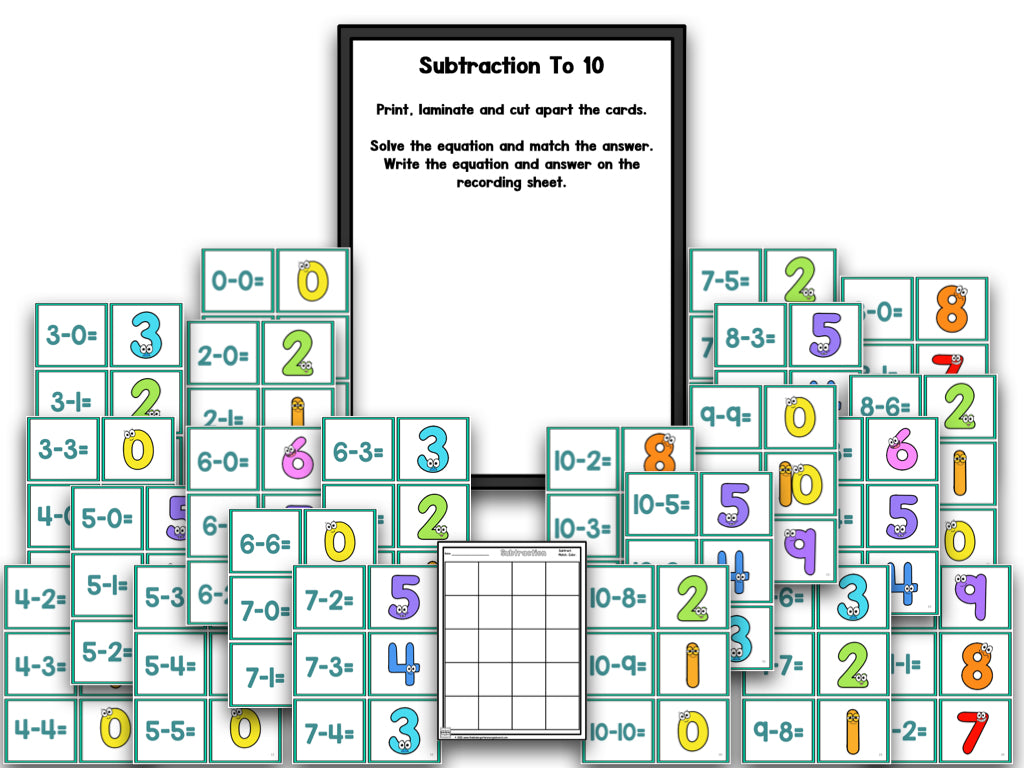 Pocket Chart Games: Set 2