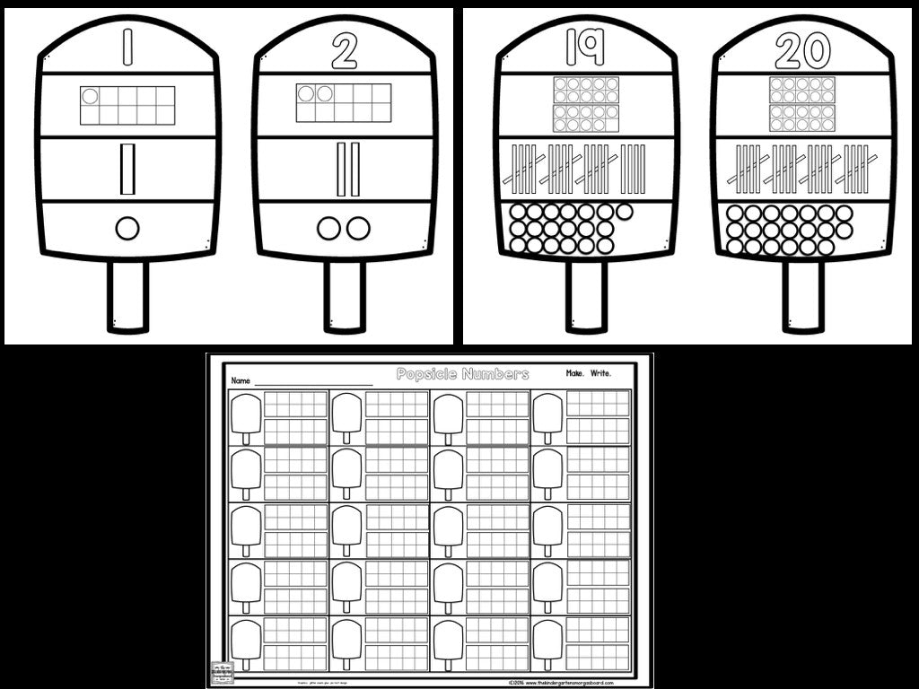 Popsicle Numbers and Counting