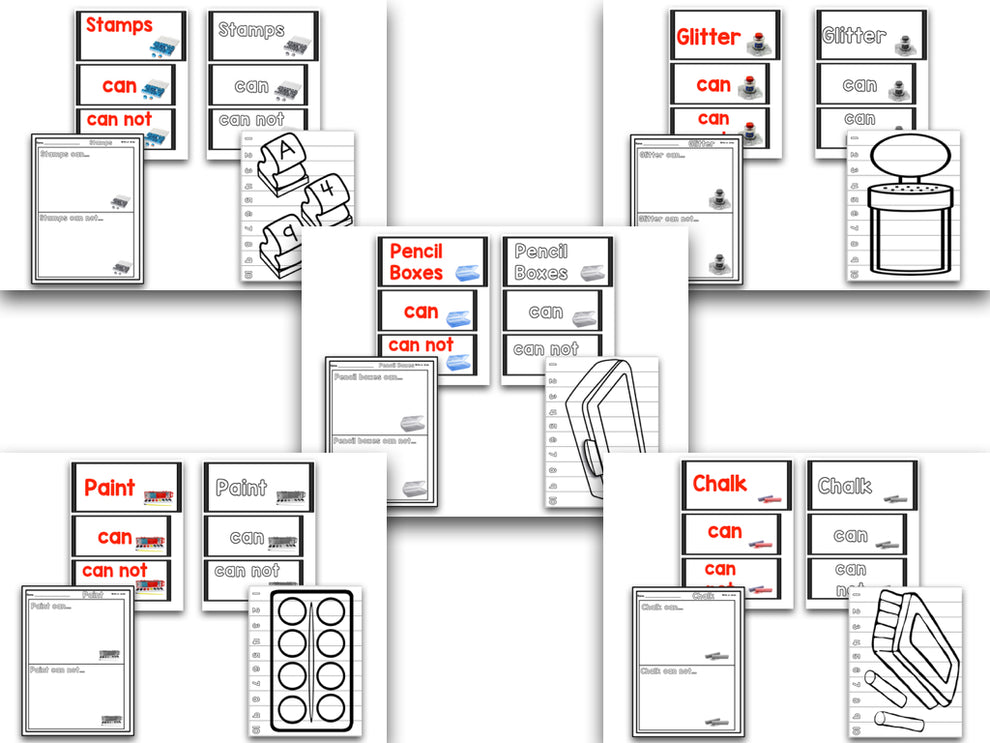 School Supply Research Project! The Kindergarten Online