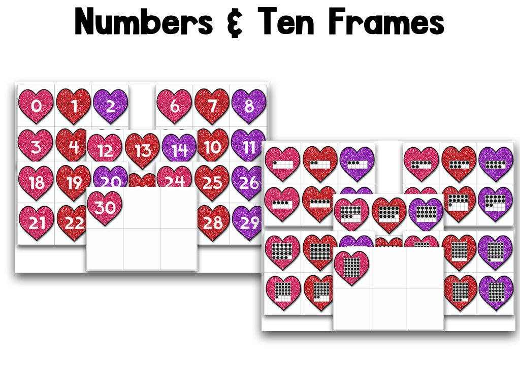 Heartbreaker: Valentine's Day Numbers and Counting to 30!