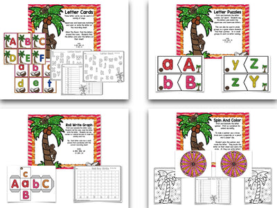 ABCs and 123s: A Glittery Letters and Numbers Creation