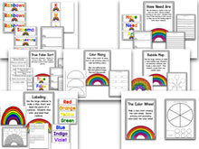 Rainbows: A Research and Writing Project PLUS Centers!